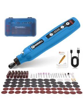New Mini Cordless Rotary Tool, 5-Speed 3.7V Rechargeable Rotary Tool Kit
